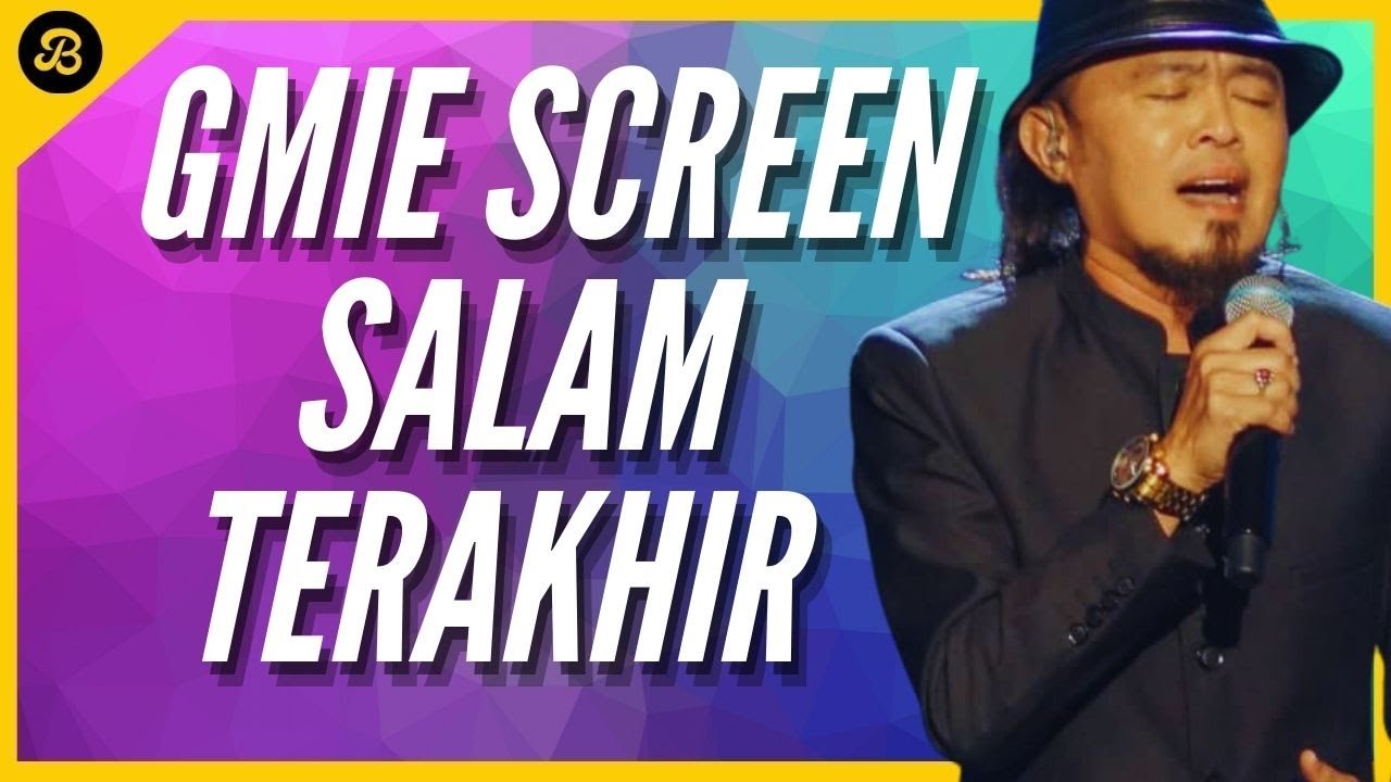 Gmie Screen Nyanyi BILA BULAN BERWARNA BIRU (Arab & Aidit) & SALAM TERAKHIR Sudirman. Best Vokal!