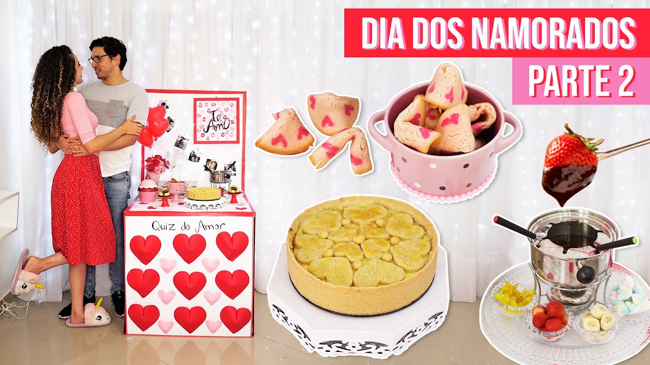 COMIDINHAS DIA DOS NAMORADOS: empadão da vovó, biscoito da sorte e fondue | Paula Stephania