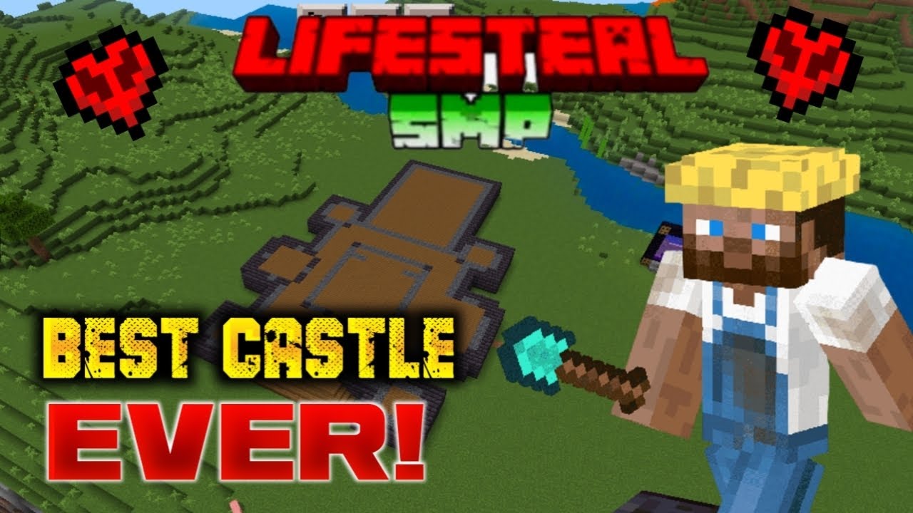 I made a castle to rule this entire Smp | Minecraft Lifesteal Smp (#2 ...