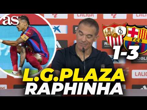 LUIS GARCÍA PLAZA, BEWILDERED BY RAPHINHA NOT BEING NOMINATED FOR THE BALLON D'OR