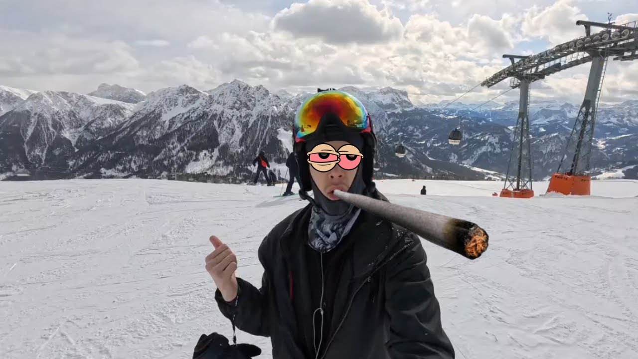 British Stoner Skis In Italy