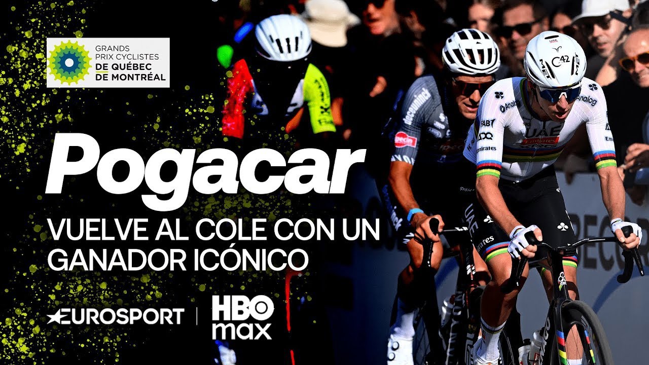 POGACAR VUELVE AL COLE CON VICTORIA DE UN MITO | GP DE QUÉBEC 2025 | VÍDEO RESUMEN Y HIGHLIGHTS