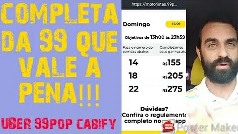 Como funciona o bônus da 99?