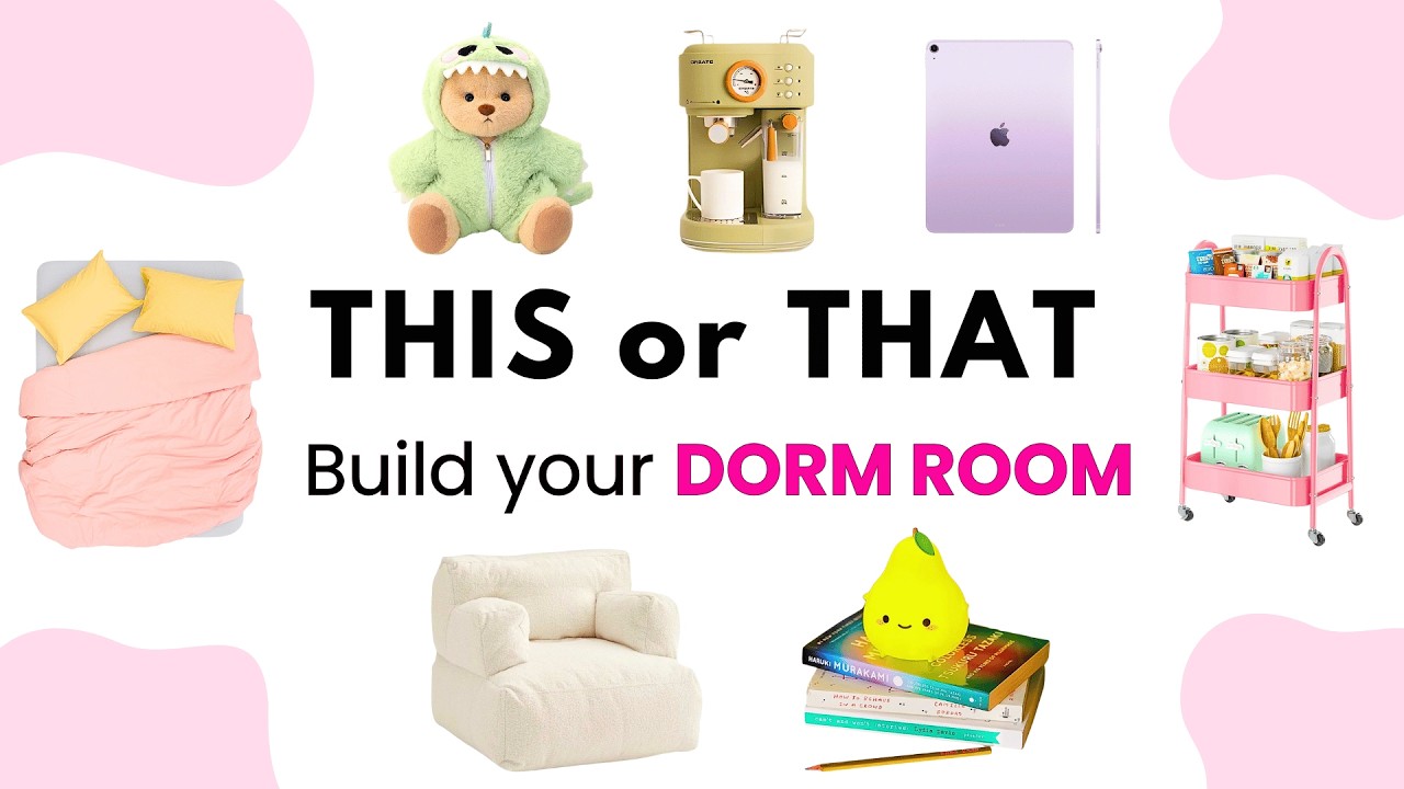 Постройте комнату своей мечты в общежитии 🏠✨ | То или это