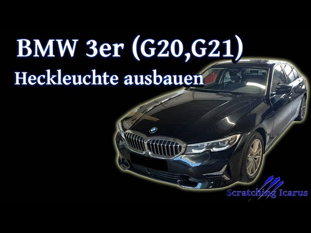BMW 3er (G20, G21) Heckleuchte ausbauen [taillight removal] - Tutorial 