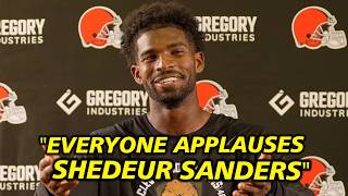 SHEDEUR SANDERS LEAVES DILLON GABRIEL & TODD MONKEN CLAPPING AFTER INCREDIBLE TRAINING PERFORMANCE!