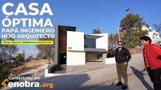 OPTIMAL HOUSE, THE RESULT OF FATHER ENGINEER + SON ARCHITECT |Obras Ajenas| @dehonorarquitectos3890