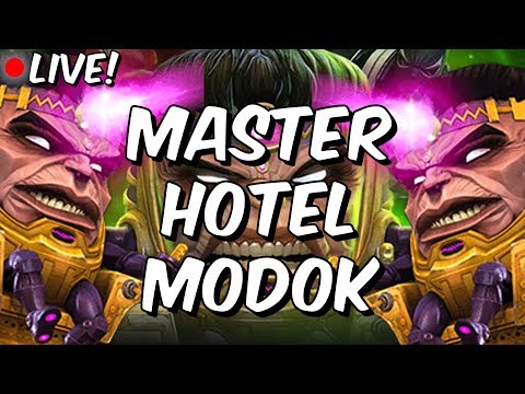 Master Hotel MODOK 100% Clear N Chill - Marvel Contest Of Champions - Master Hotel MODOK 100% Clear N Chill - Marvel Contest Of Champions