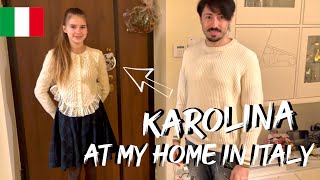 KAROLINA PROTSENKO comes to my house in Naples (ITALY) 🇮🇹 | vlog 2023