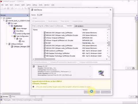 Weintek HMI+PLC programming demonstration 5