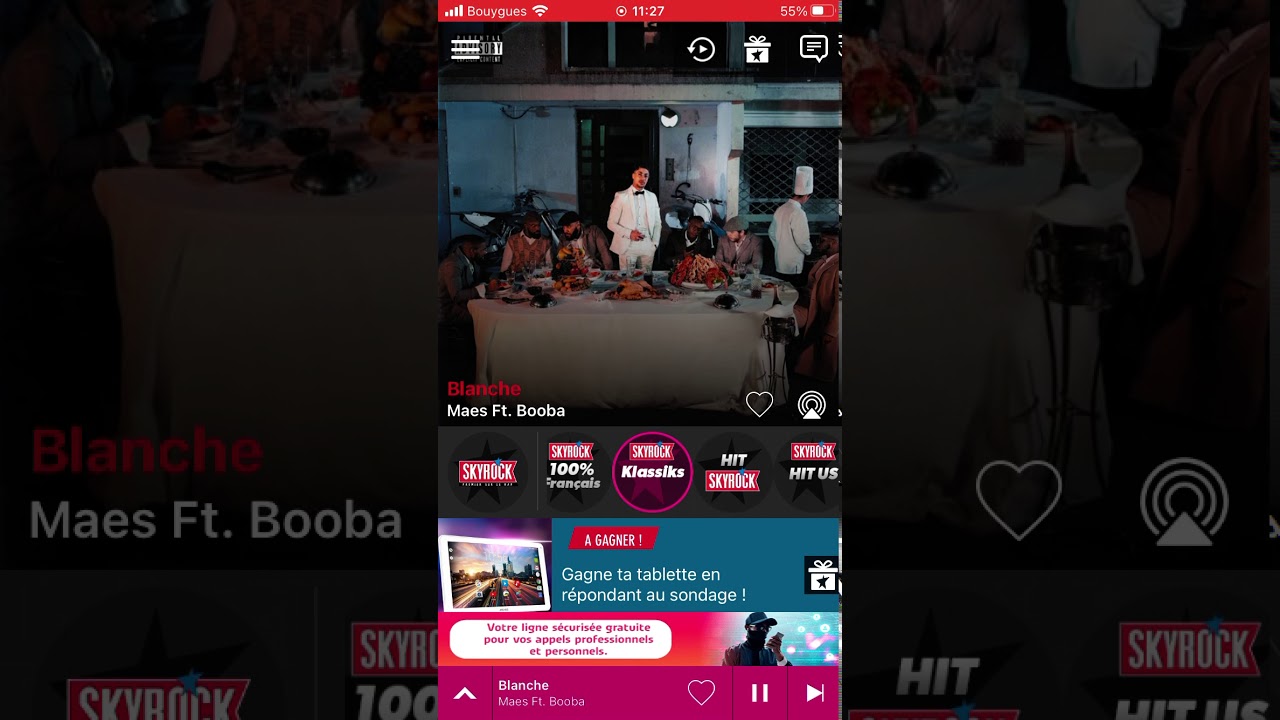 Maes Ft. Booba - Blanche ( Version Skyrock )