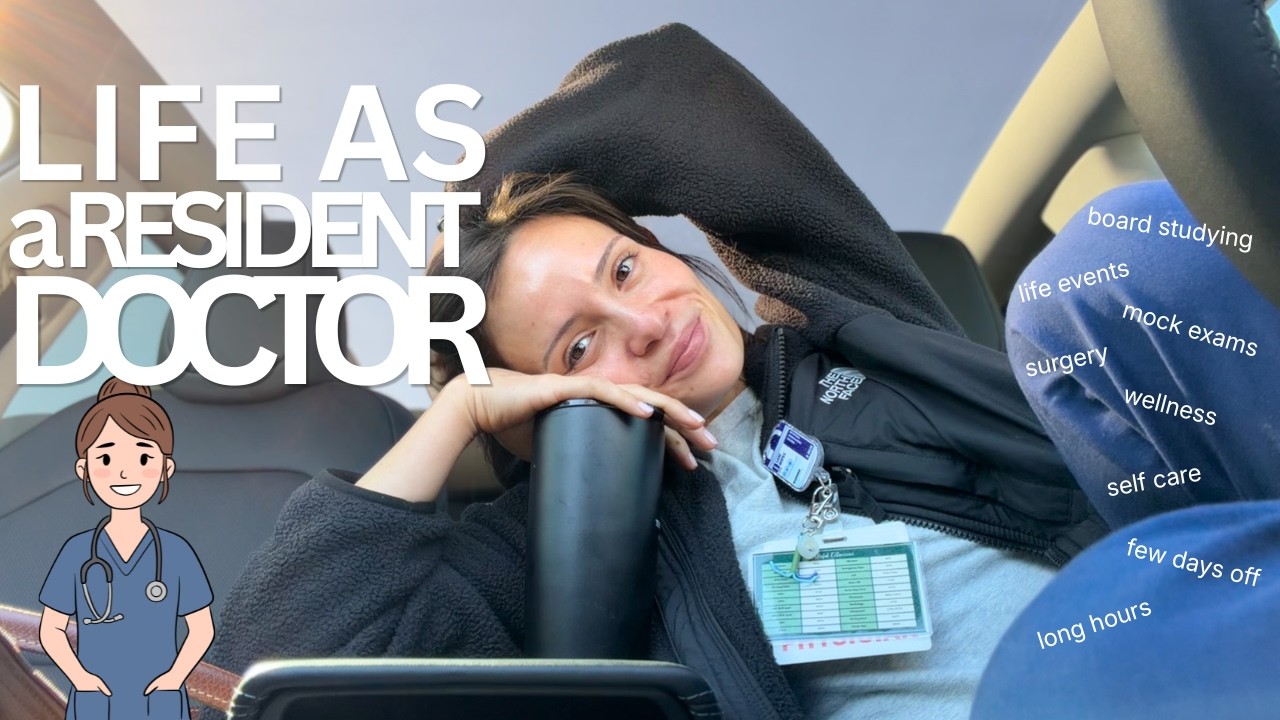 the most standard week of residency ever (surgery, studying, exams)