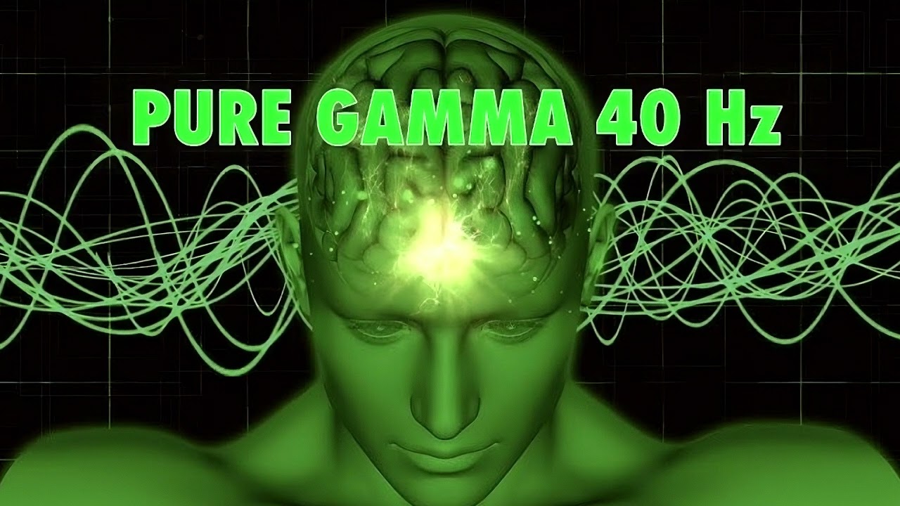40 Hz Gamma Pure Tone - Binaural Beat for Mind Optimization & Brainwave Synchronization