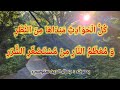 ك ل ال ح و اد ث م ب د اه ا م ن الن ظ ر و م ع ظ م الن ار م ن م س ت ص غ ر الش ر ر 