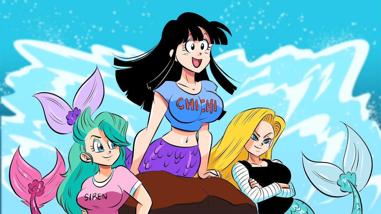 Dragon ball mermaid z comic