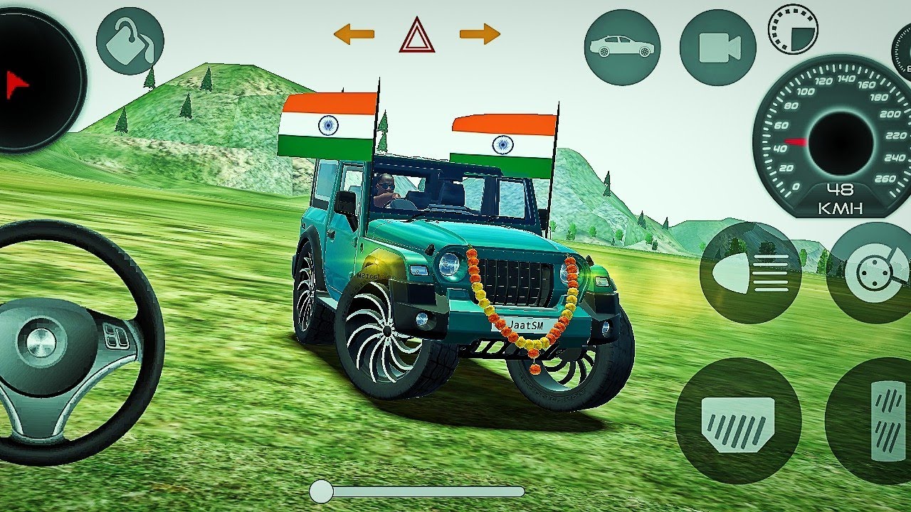 Modified Mahindra Thar😈Games:Indian Red Thar (Gadi Wala Games) Car Game Android Game - #2026