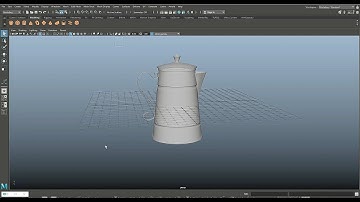 3d modeling tutorial || Modeling a coffee pot in Maya || Maya Tutorial for Beginners