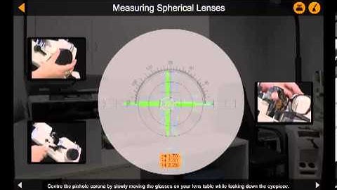 3/5 Measuring Spherical Lenses using a Vertometer