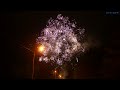 Alajõe, Lake Peipus, New Year&#39;s fireworks 2022, 4K UHD