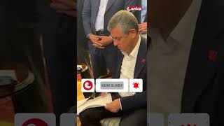 Özgür Özel kendisine ulaşan tebligatı yırttı #shorts