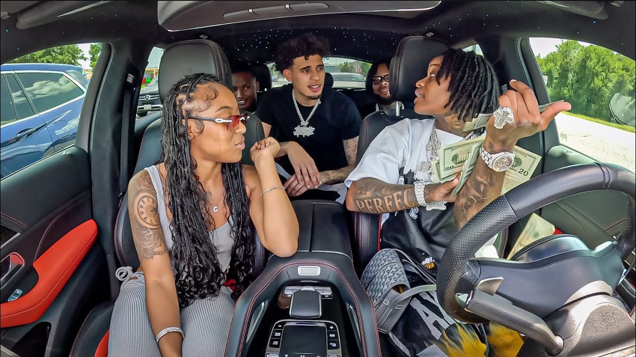 Flexing On The Gang In Front Of a Female To See Their Reaction..