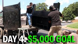 We Have 5 Days to Make $5,000 With One Truck & Dump Trailer (Day 4)