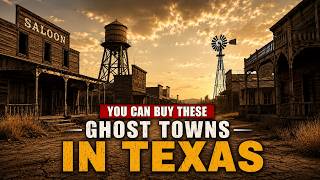 I Found 10 Abandoned Texas Ghost Towns You Can Actually BUY (Some Under $20,000)
