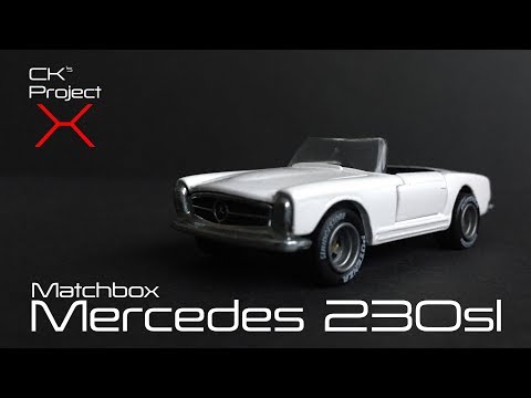 matchbox mercedes 230sl