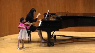 Famous Kreisler Schon Rosmarin by 6-year-old violinist Wealth