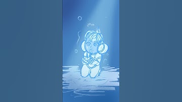 Small animation 💙 #music #shortsfeed #animation #art #wip #drawing #procreate