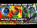 CRITICAL 99% SETTING EMBLEM DAN BUILD ARGUS TERSAKIT 2026 ARGUS PALING SAKIT 2026