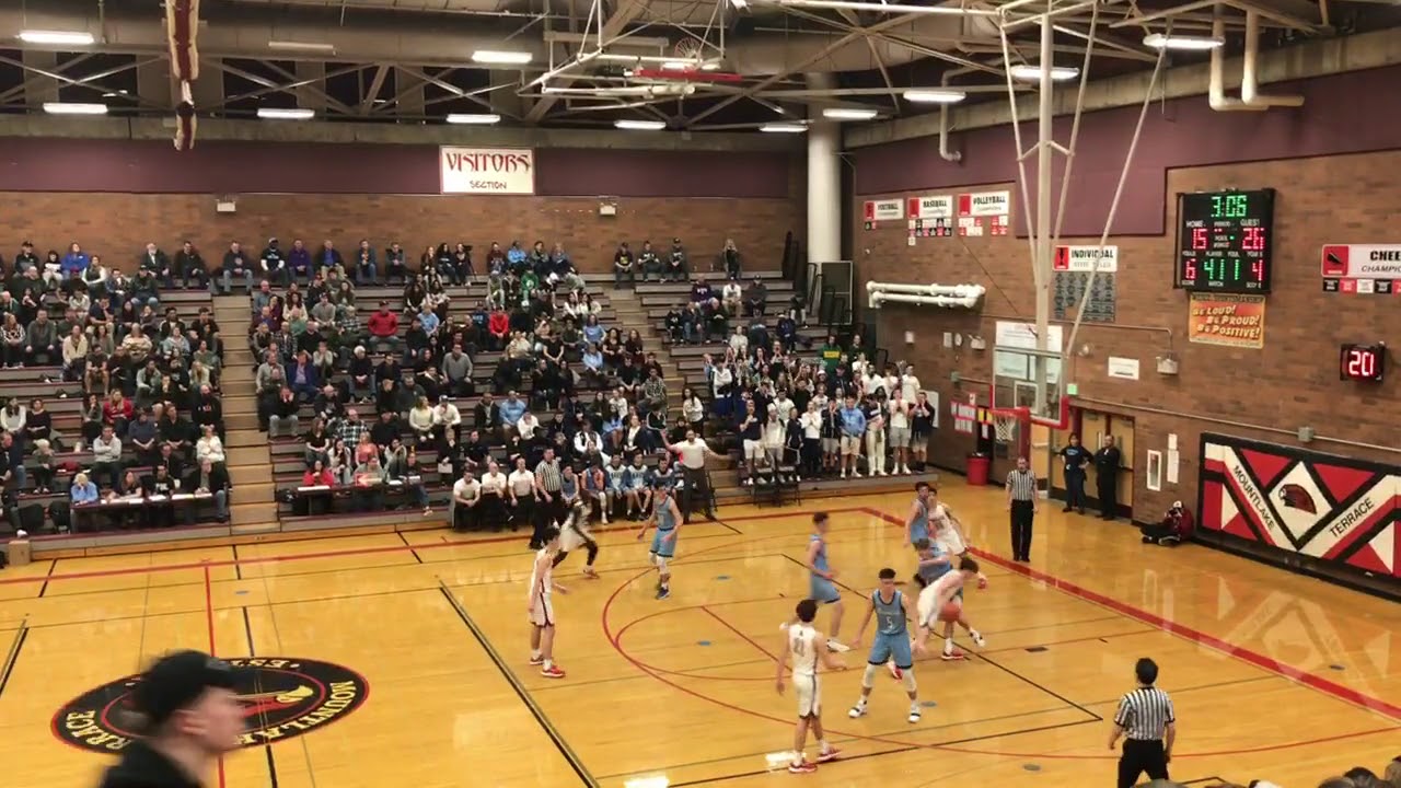 02/27/20 High school boys basketball Meadowdale at Montlake Terrace