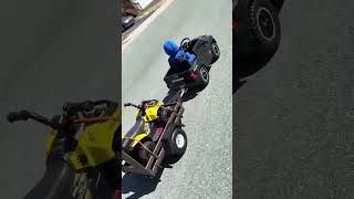 Homemade trailer for 24 volt ram