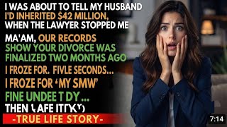 I Inherited 42 Million Then My Lawyer Revealed I Was Already Divorced Emotional Story