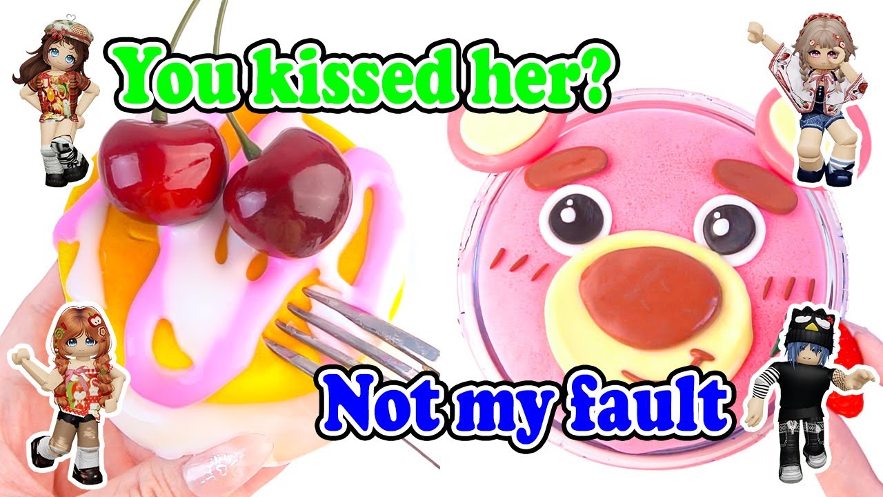 He had two girlfriend in Roblox? 💛☘ Story Roblox 🍀