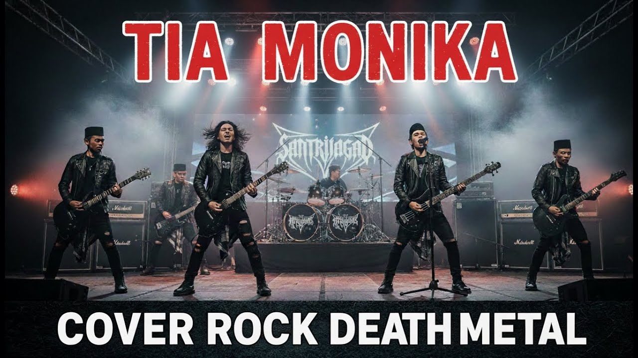 DEK AROEL - TIA MONIKA- SANTRIJAGAD  (COVER ROCK DEATH METAL)
