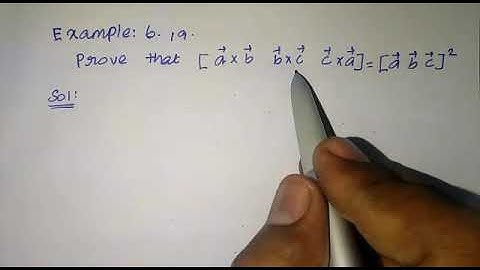 Class 12: Chapter - 6|| Exercise - 6.3||        Example 6.19