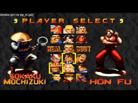 [HD] - Fightcade - Real Bout Fatal Fury - Zombio(JPN) Vs Sty_Fx(CHILE)