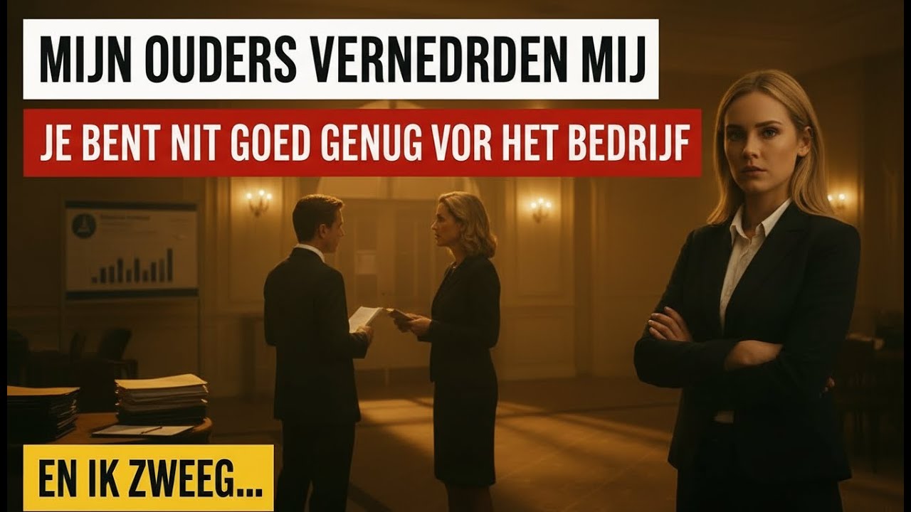 Mijn ouders verklaarden me ongeschikt voor het bedrijf — maar dat was niet het einde
