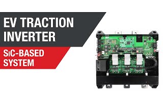 High-performance, high-power SiC-based traction inverter system
