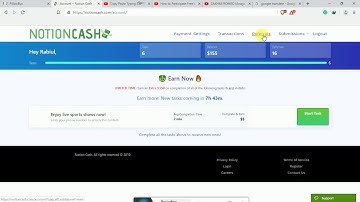 Notion Cash | How I earn money?Make Money Online using Notion Cash