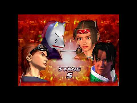 Tekken Tag 1 ( Arcade ) - Kunimitsu / Hwoarang Playthrough ( July 7, 2019 )