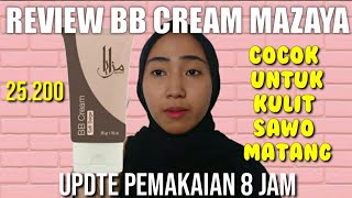 REVIEW & UJI KETAHANAN BB CREAM MAZAYA - BEIGE #wulanhusna