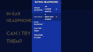 Shopping in French | How to Buy Headphones in France | Tech French Vocabulary