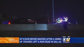 Man Killed In Hit-And-Run Crash On I-35E In Dallas