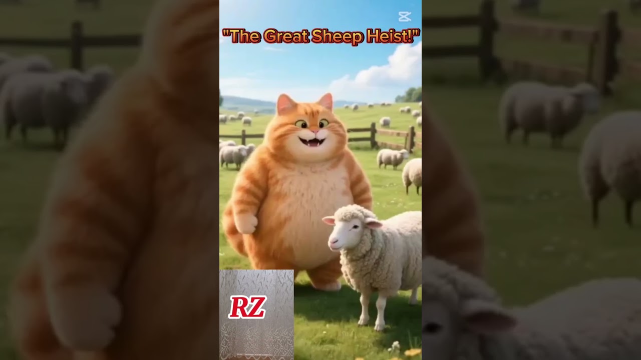 Red Cat vs. Dog: The Sheep Kidnap Mission 🐏🔥