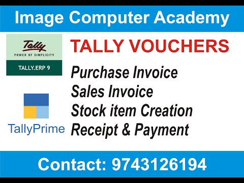 TallyERP Purchase and Sales Invoice and Stock item Creation in Tally