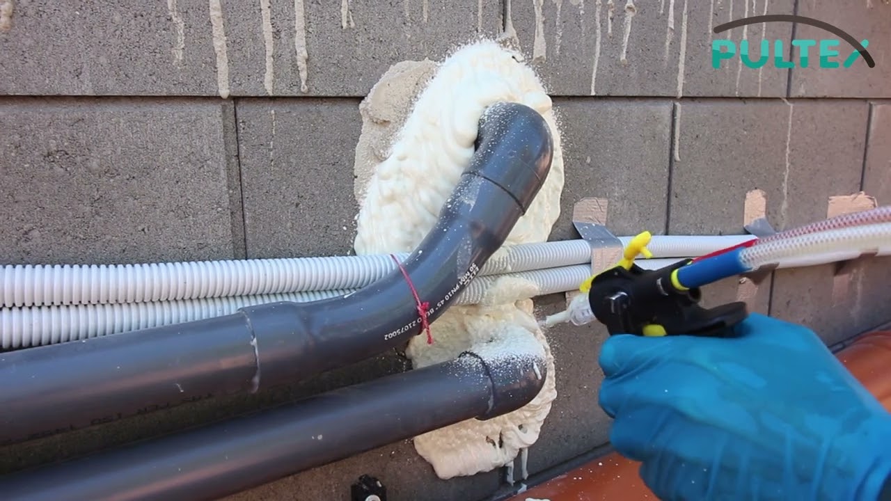 Spritzbare Pooldämmung mit FrothPak™ YouTube