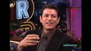 JEFF GOLDBLUM has FUN with LENO