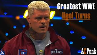 Greatest WWE Heel Turns (Last 25 Years) Update